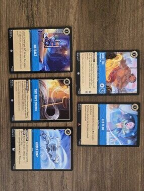 Disney Lorcana Winterspell Chapter 11 Trading Card Game Bundle Pack - 5 Cards